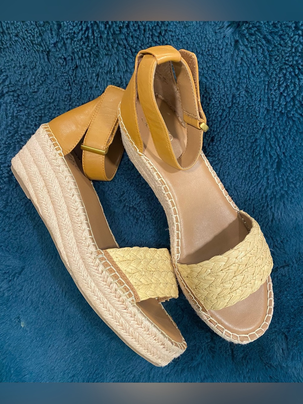 Franco Sarto Clemens 5 Espadrille Wedge Sandal – Women's EU 41 / US 10 - New - Picture 4 of 8